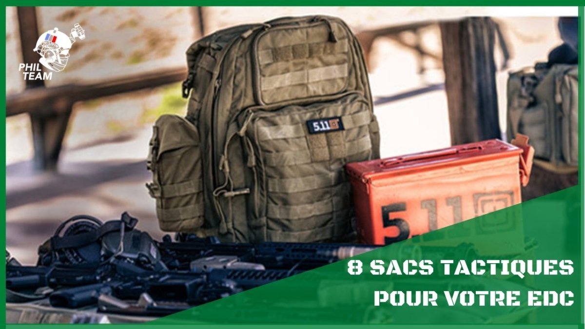 Les 8 meilleurs sacs a dos pour votre EDC Phil Team