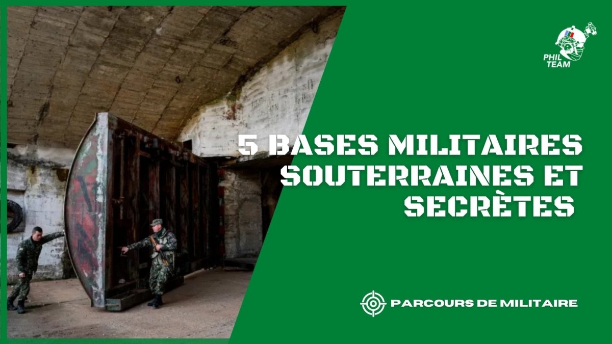 5 Bases militaires souterraines et secrètes à travers le monde - PhilTeam