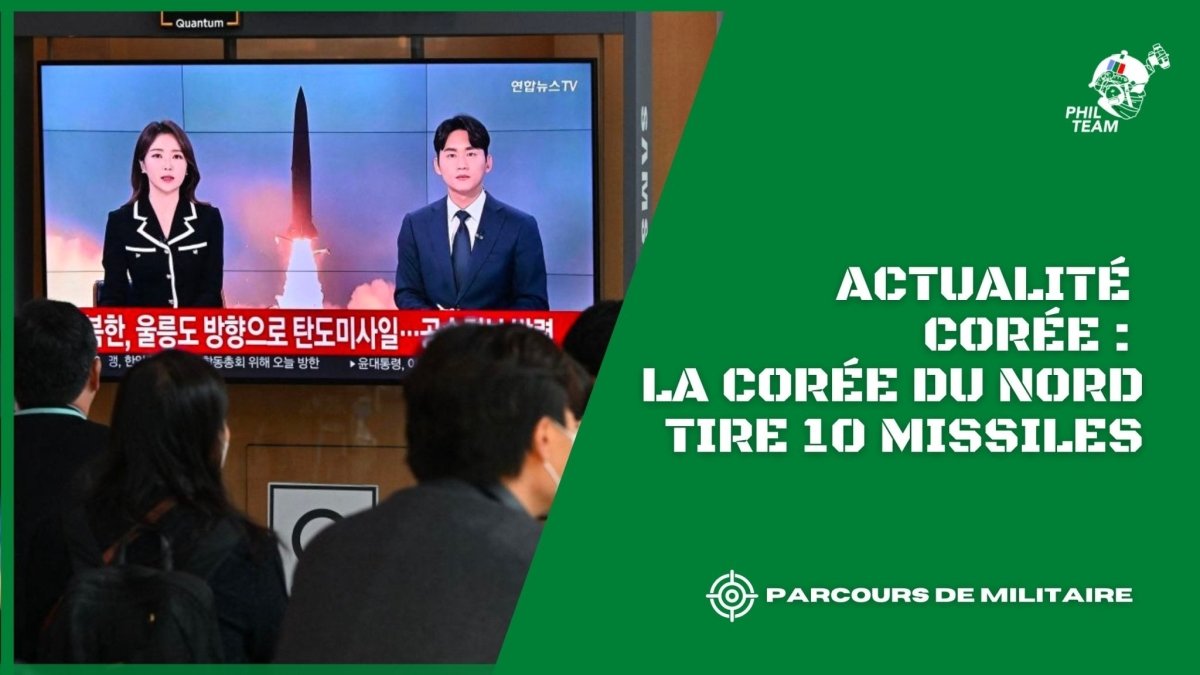 Actualité Corée : La Corée du Nord tire 10 missiles - PhilTeam