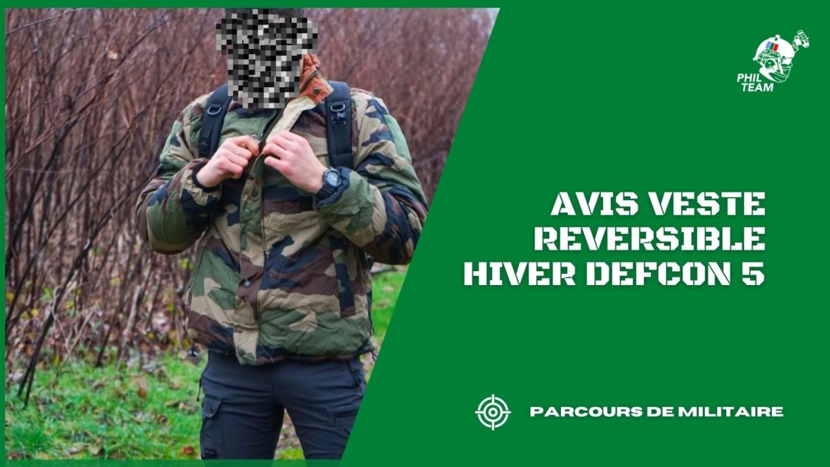 Avis Veste Reversible Hiver DEFCON 5 - PhilTeam