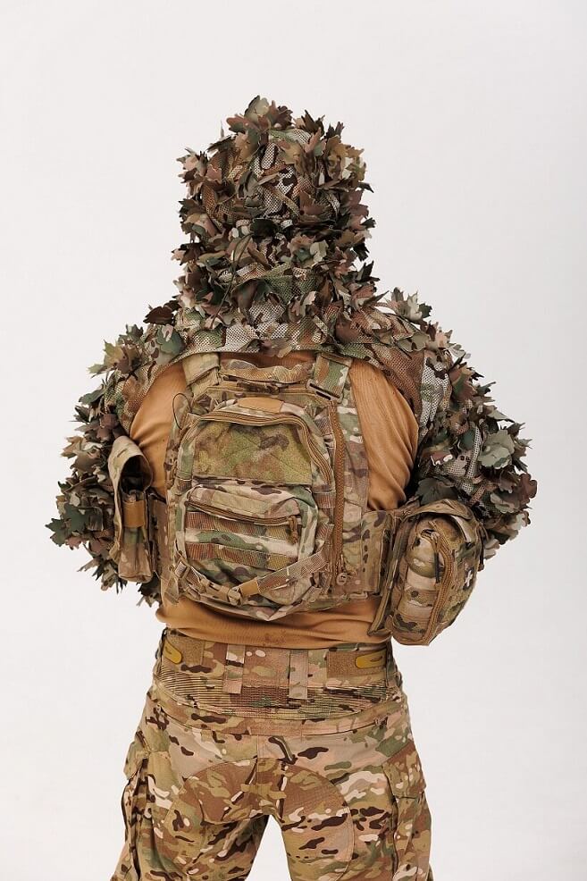 Ghillie Suit Viper V1 - Cape Multicam