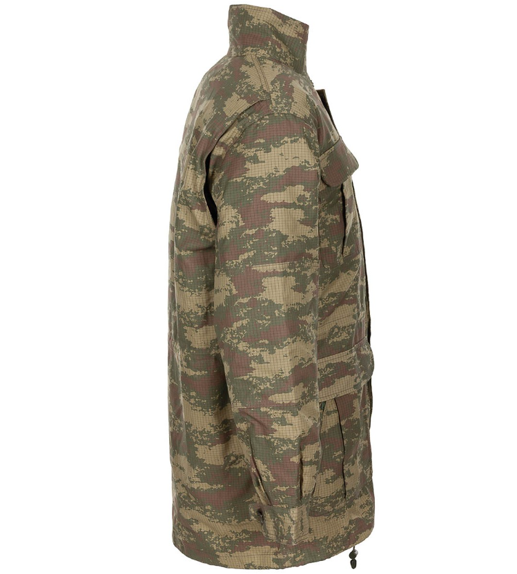 Parka militaire TR M2008 – Ripstop camouflage digital – Avec doublure polaire amovible