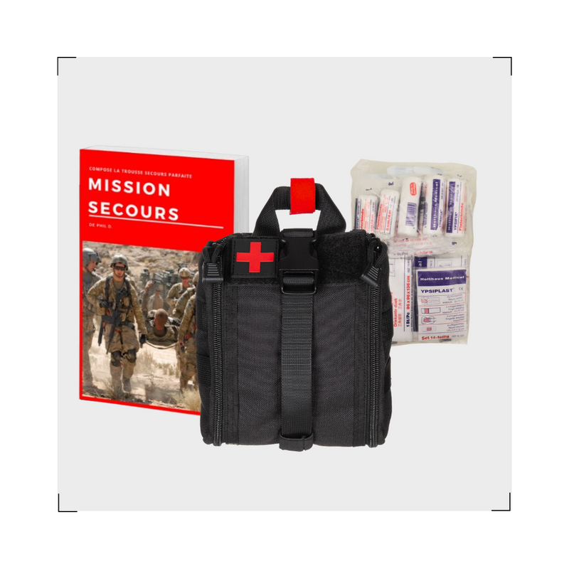 RESCUE™️-Paket: Erste-Hilfe-Set + Buch
