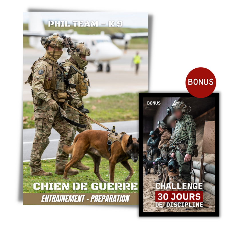 CHIEN DE GUERRE ™️ : Entraînement & Préparation + Challenge 30 Jours Discipline