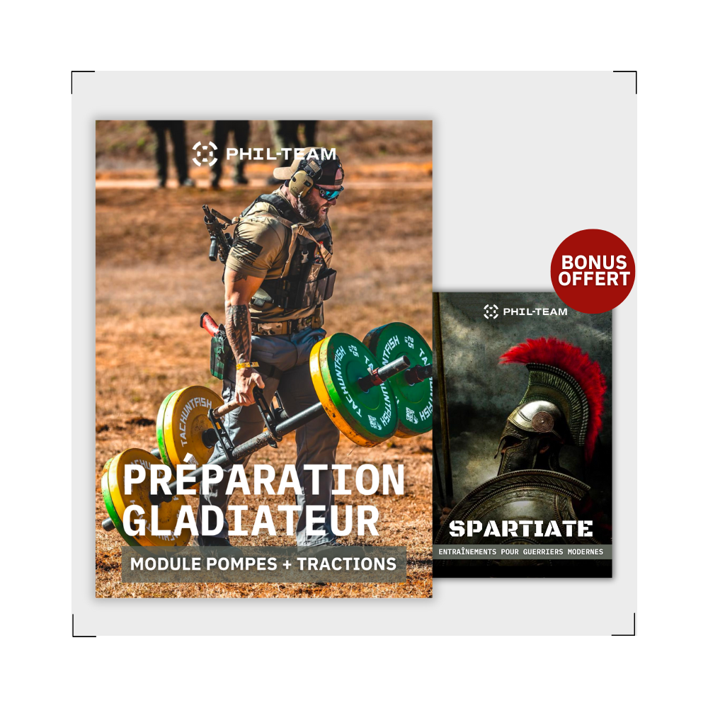 PACK GLADIATEUR : Module Pompes + Tractions + BONUS