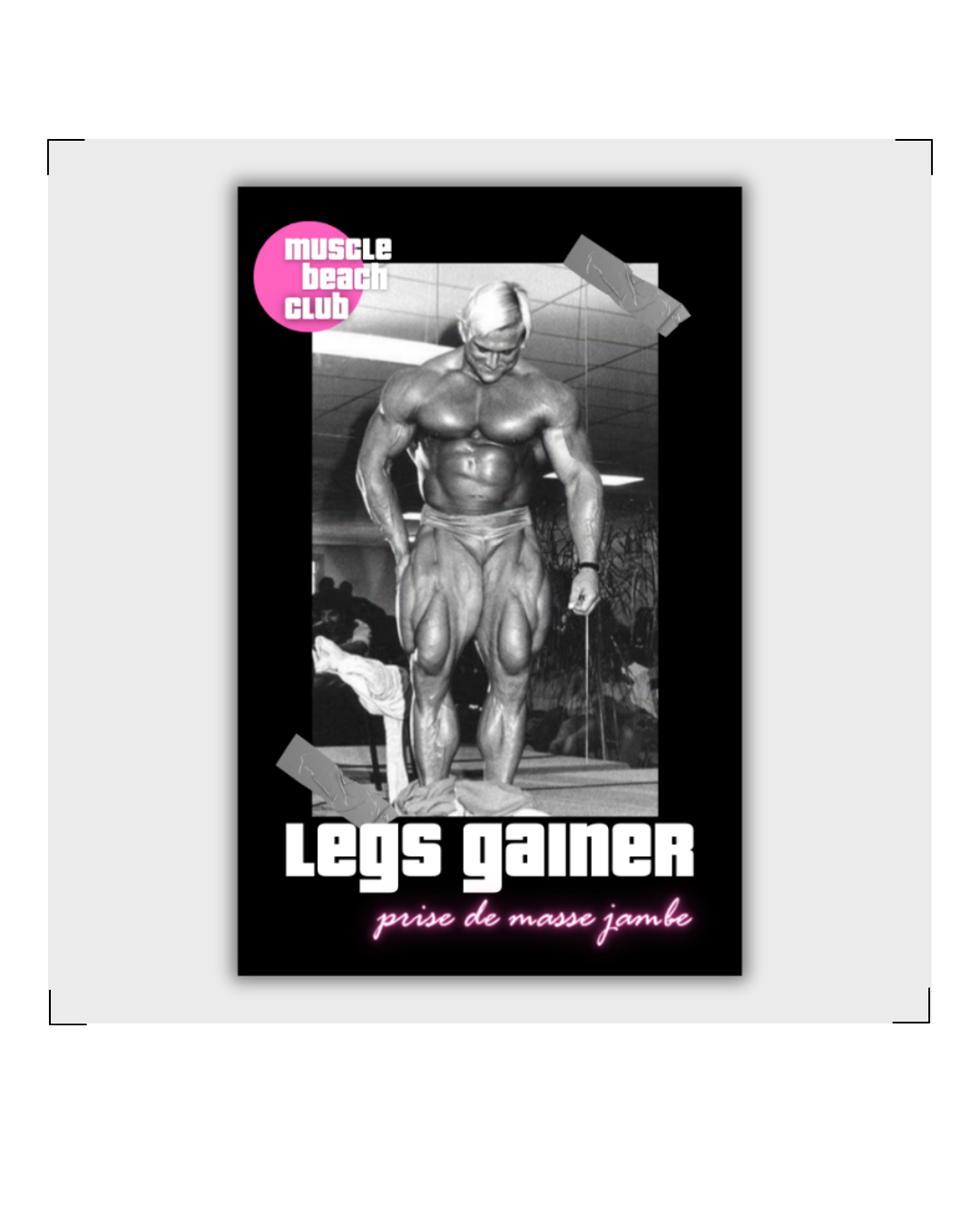 Legs Gainer : Programme jambes