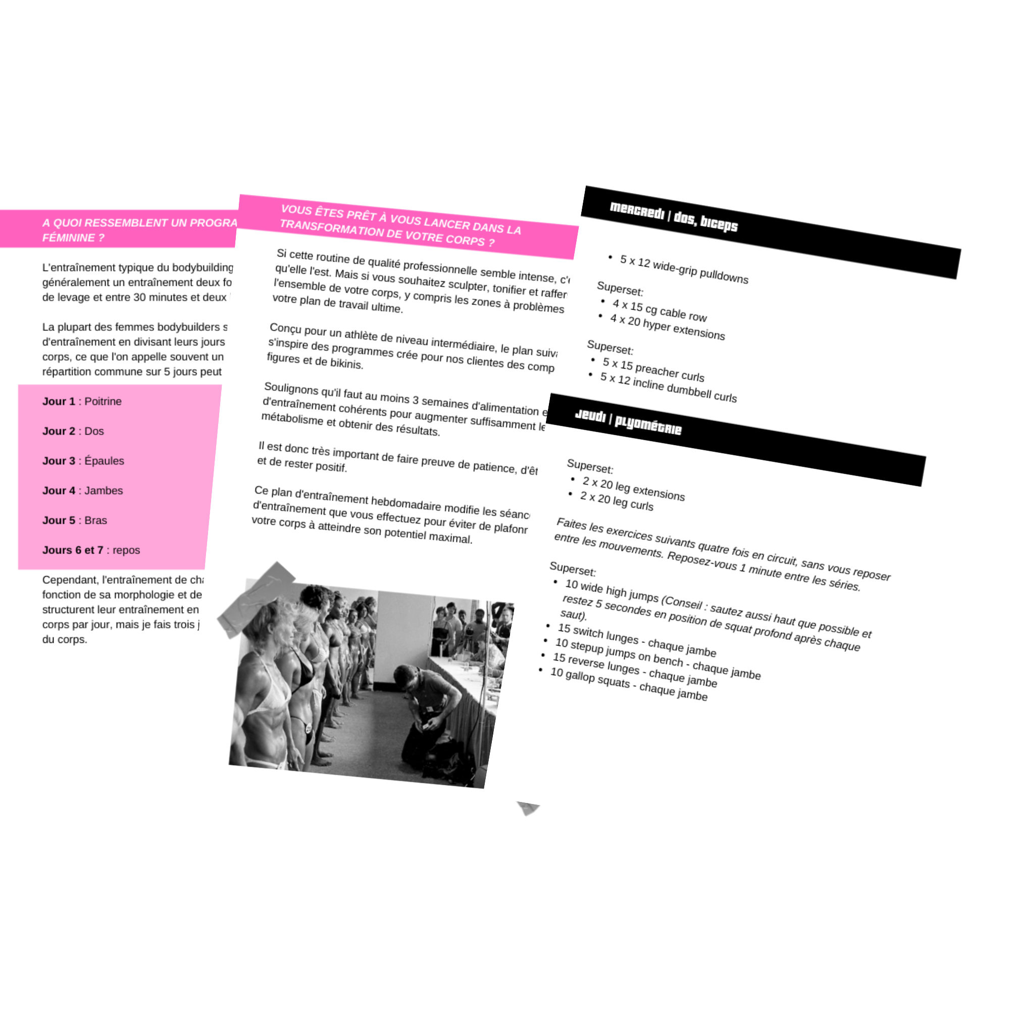 La méthode Arnold : "Built like a legend"