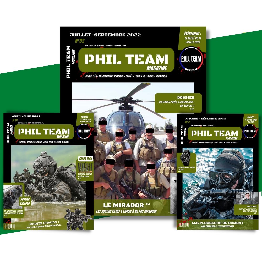 La Trilogie 2022 : Phil Team Magazine n°1, 2 et 3 - PhilTeam