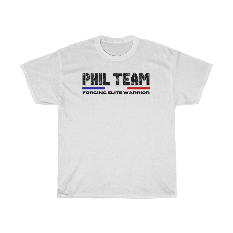 Tee-shirt Blanc Phil Team : Forging Elite Warrior - PhilTeam